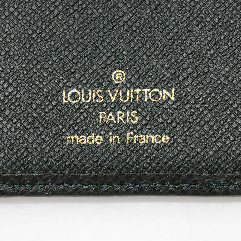 Louis Vuitton Vintage Taiga Leather Pocket Organizer Wallet 167599 label 1 0 parent 800x