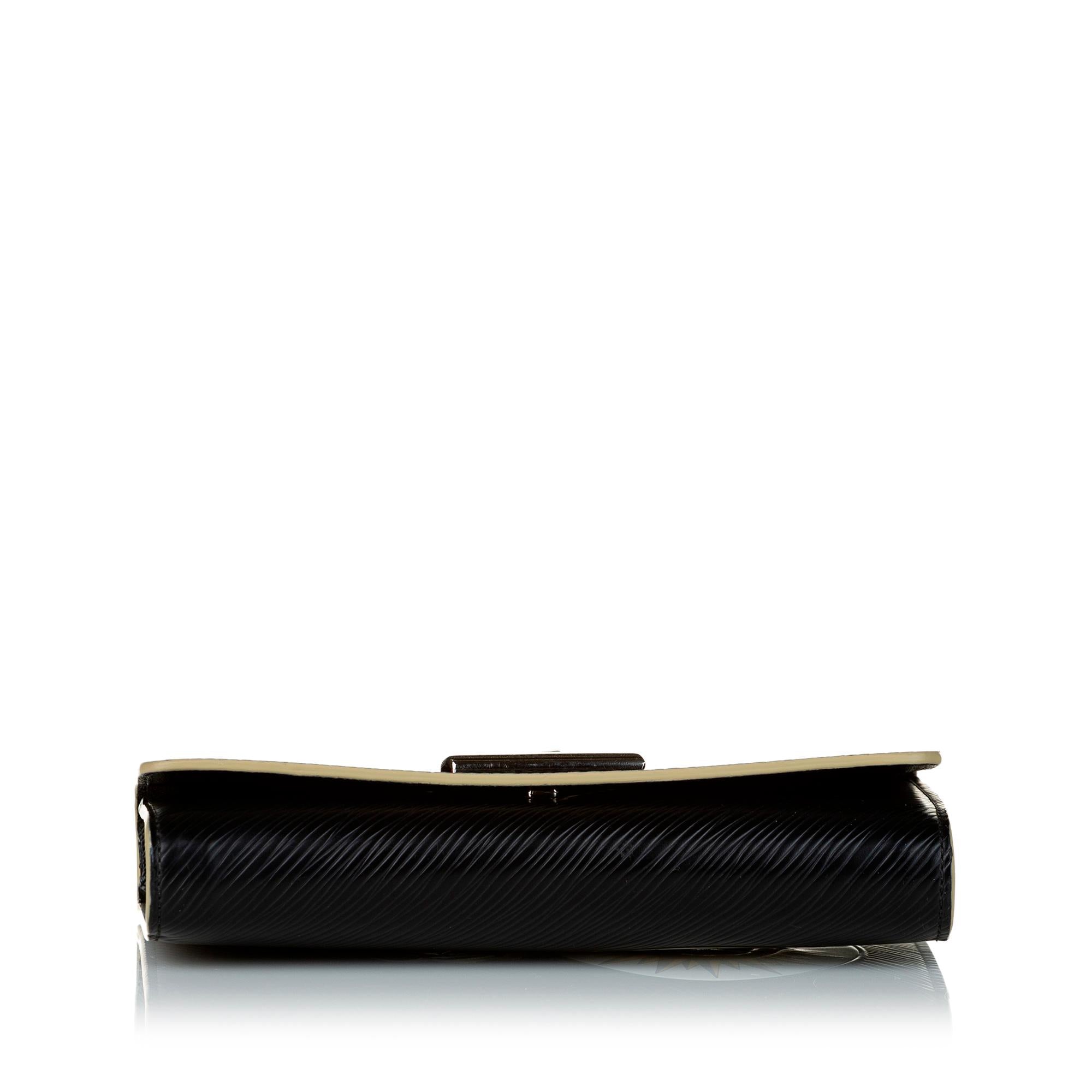 Louis Vuitton World Tour Epi Twist Chain Wallet (SHG-34469)