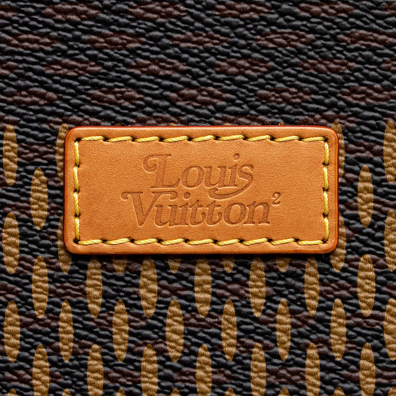 Louis Vuitton Nigo Giant Damier Mino Tote with Strap Nano Sac Bag 861880