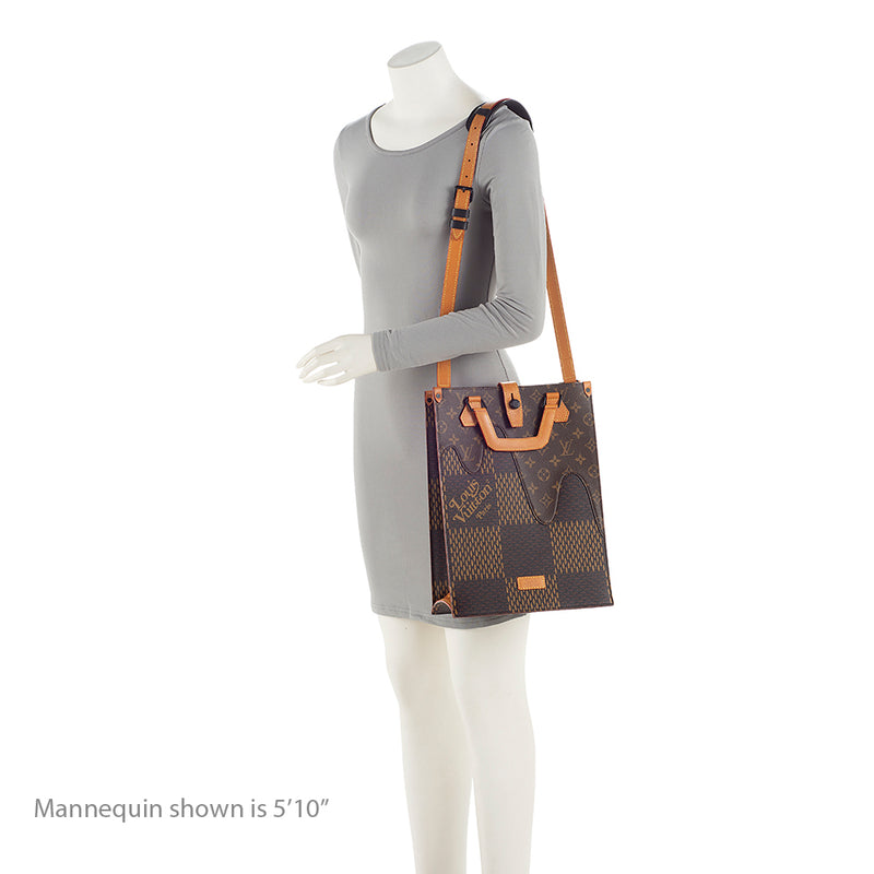 Louis Vuitton x Nigo Giant Damier Ebene Monogram e Sling Bag