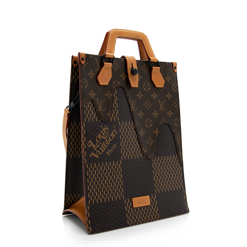 Louis Vuitton x NIGO Giant Damier Ebene Monogram Canvas Mini Tote (SHF