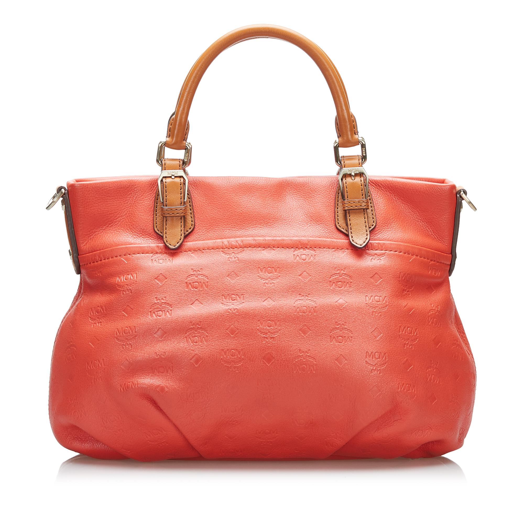 MCM Calf Leather Satchel (SHG-2pS6lq)