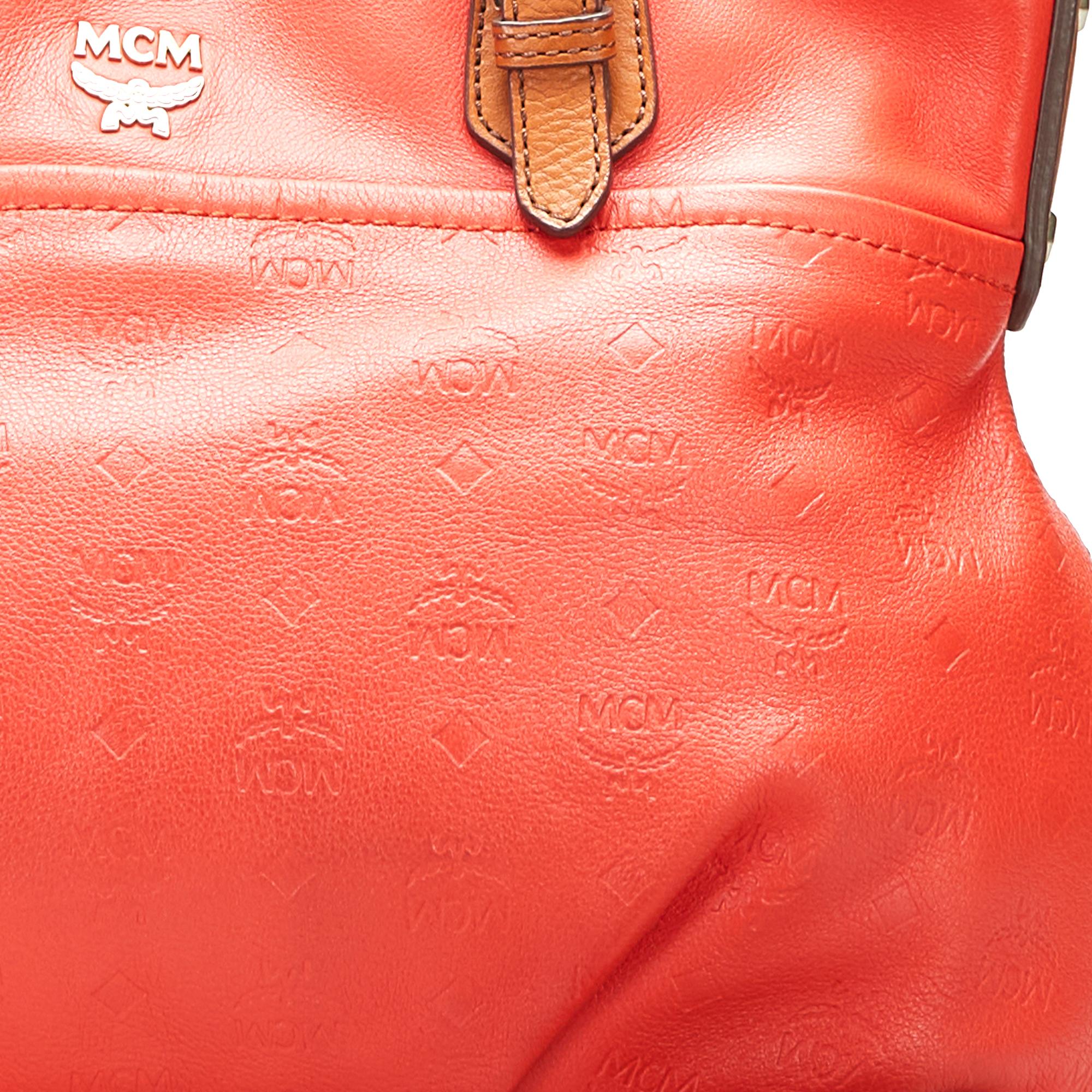 MCM Calf Leather Satchel (SHG-2pS6lq)