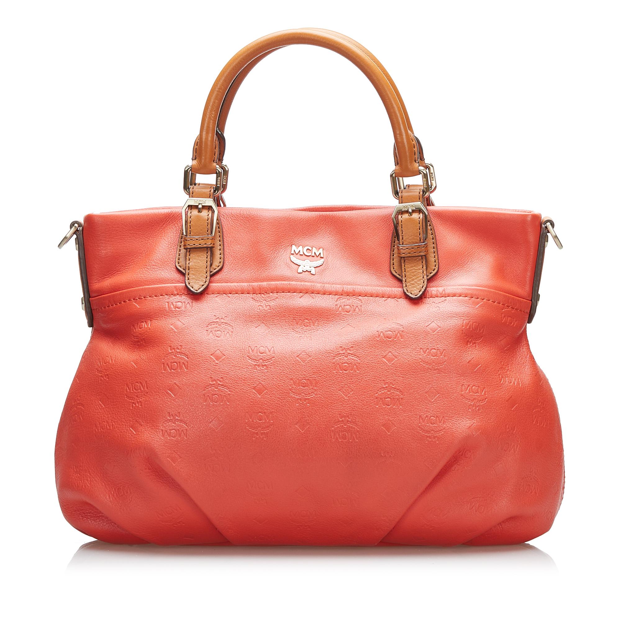 MCM Calf Leather Satchel (SHG-2pS6lq)