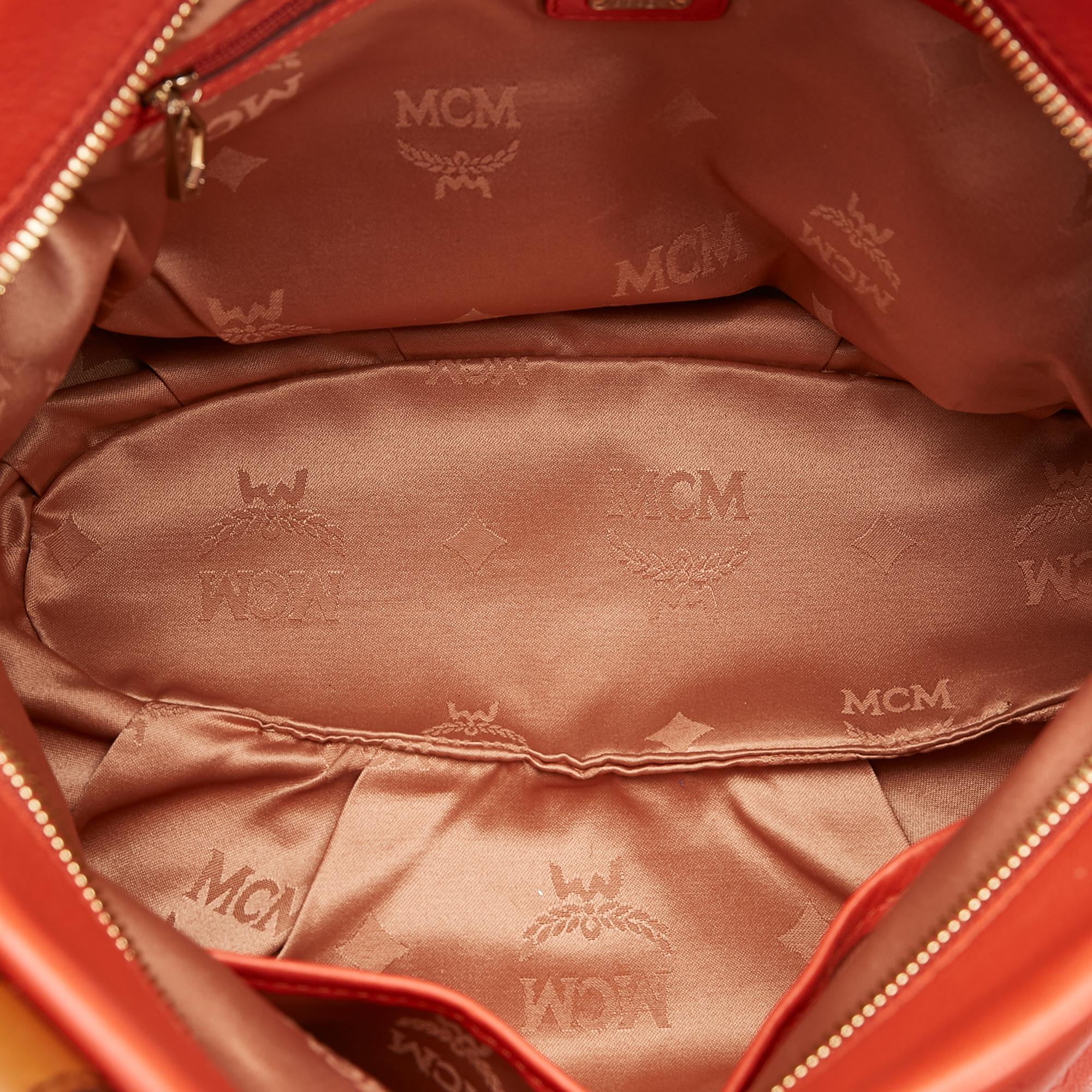 MCM Calf Leather Satchel (SHG-2pS6lq)