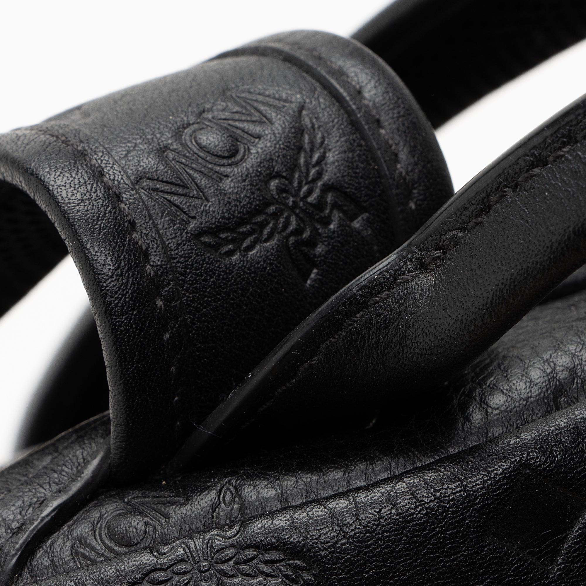 MCM Embossed Leather Ottomar Stark Small Backpack (SHF-22481)