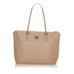 MCM Leather Tote Bag (SHG-25084) – LuxeDH