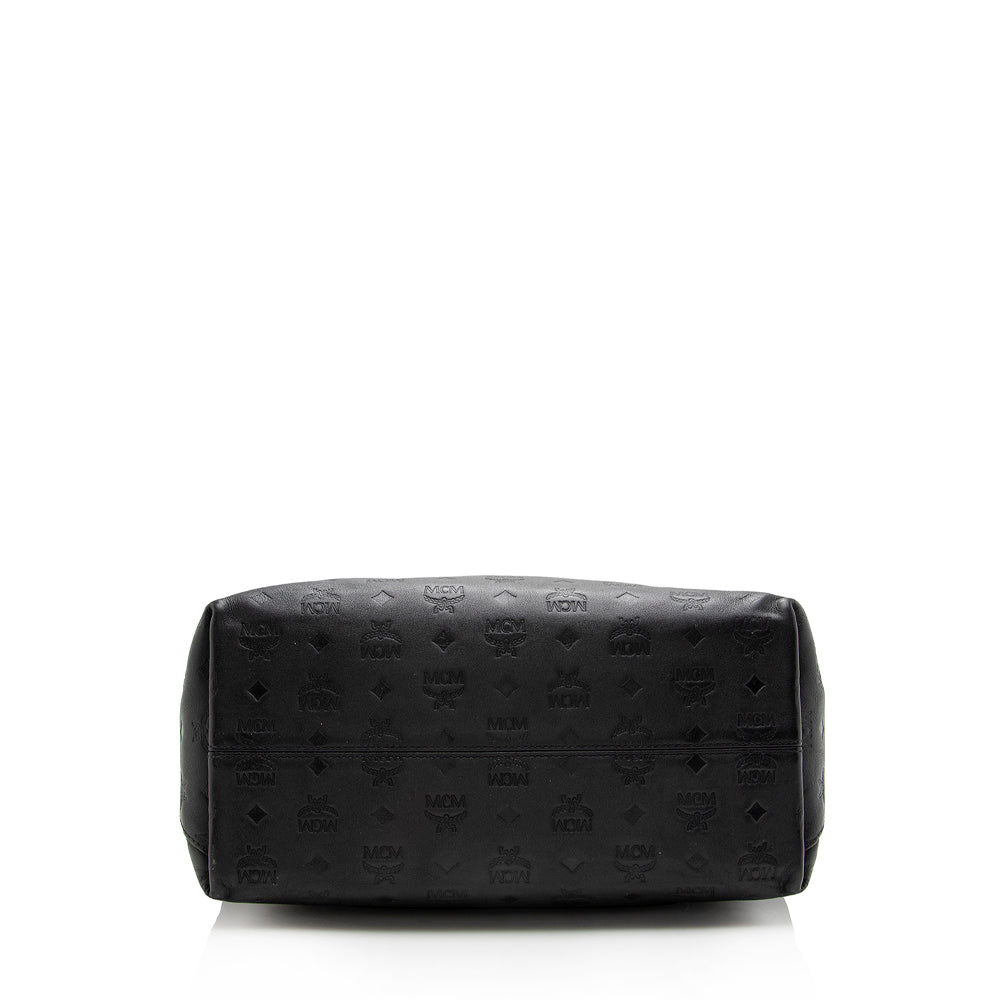 MCM Monogram Leather Klara Hobo - FINAL SALE (SHF-17158)