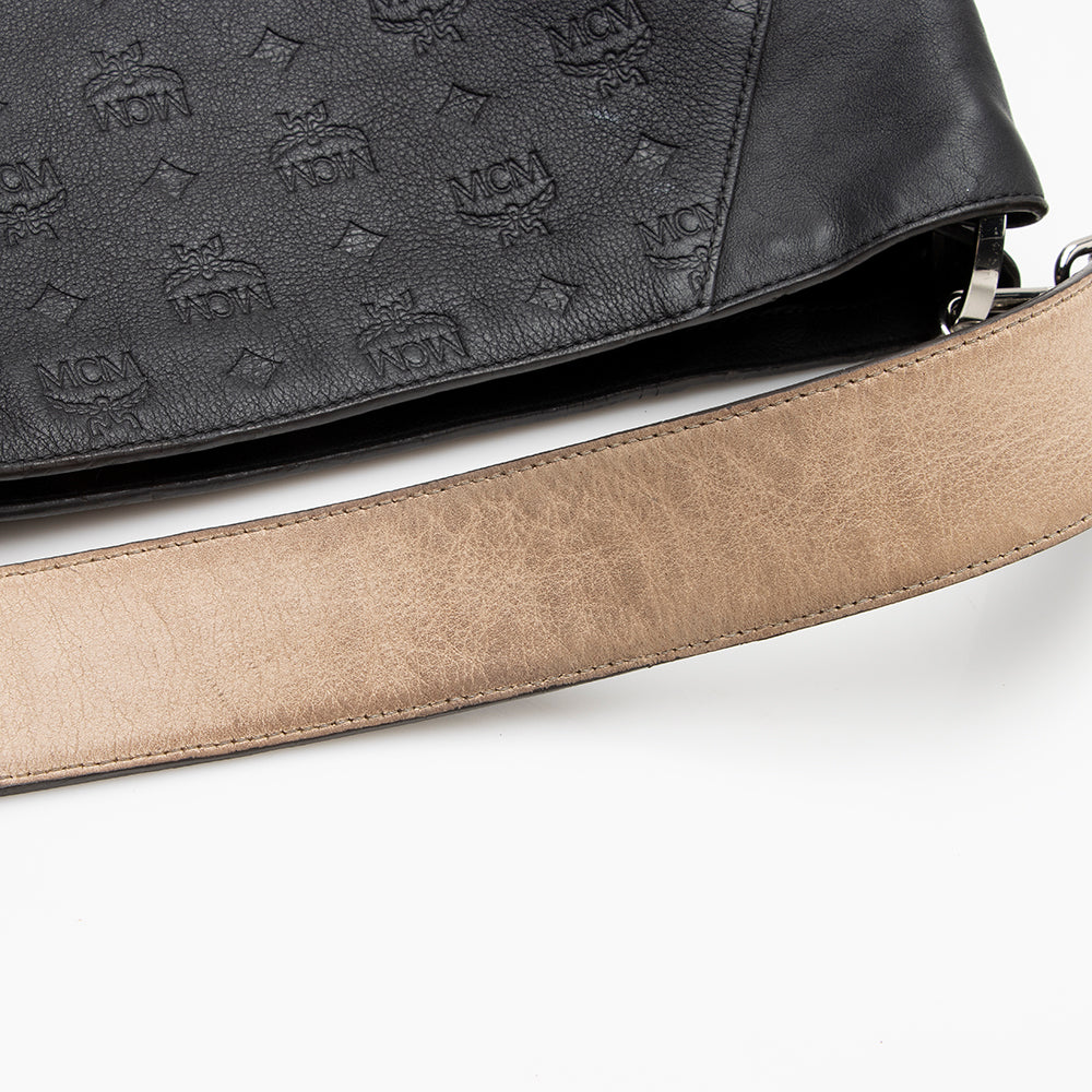 MCM Monogram Leather Klara Hobo - FINAL SALE (SHF-17158)