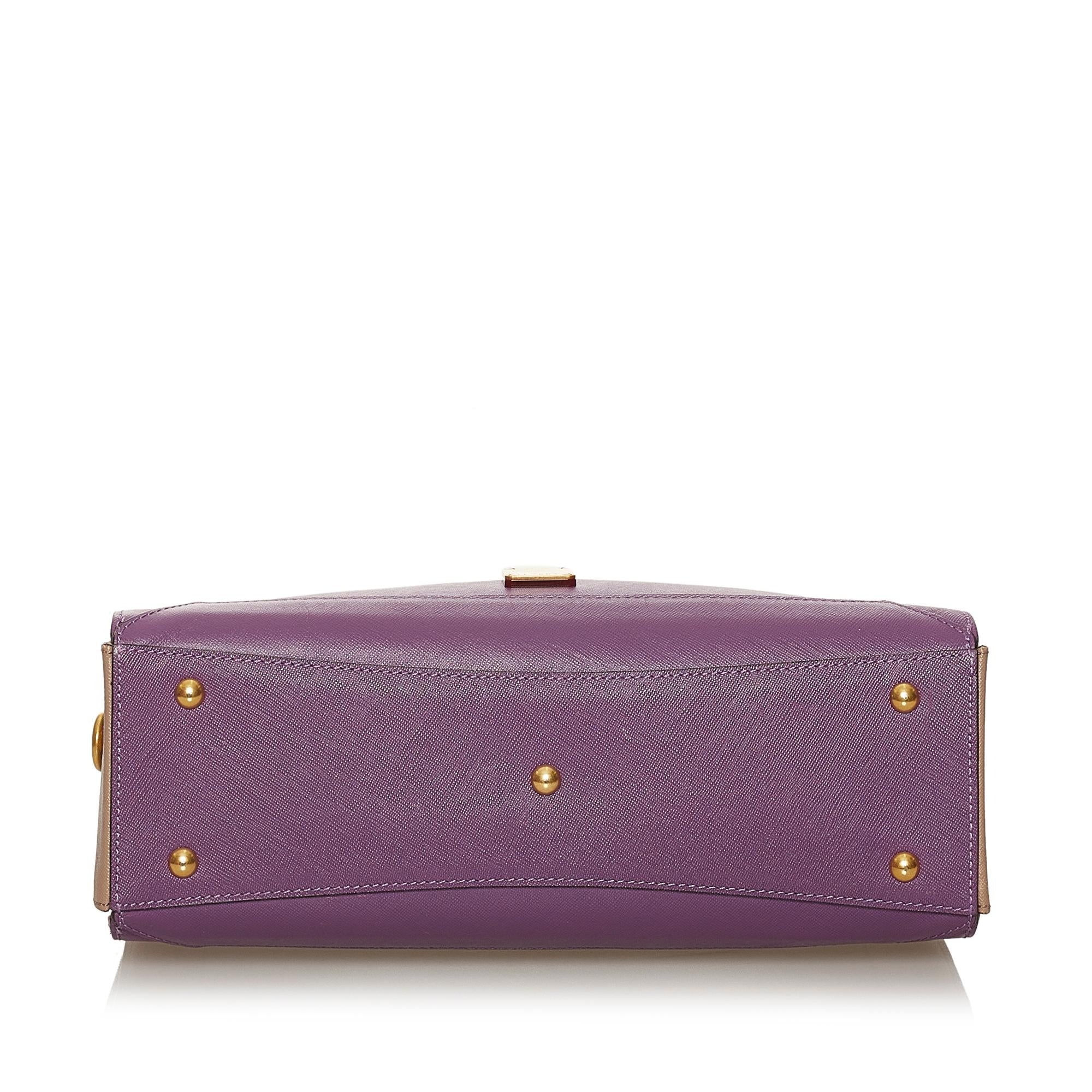 MCM Nuovo Leather Satchel (SHG-36411)