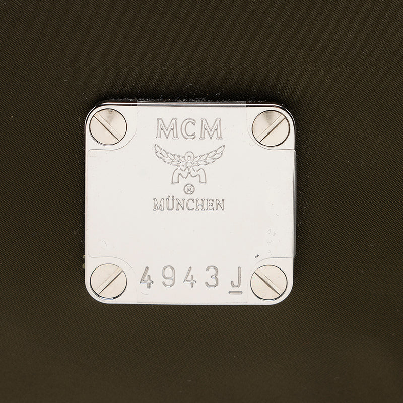 MCM Nylon Jamison Triple Pocket Waist Bag (SHF-16564)