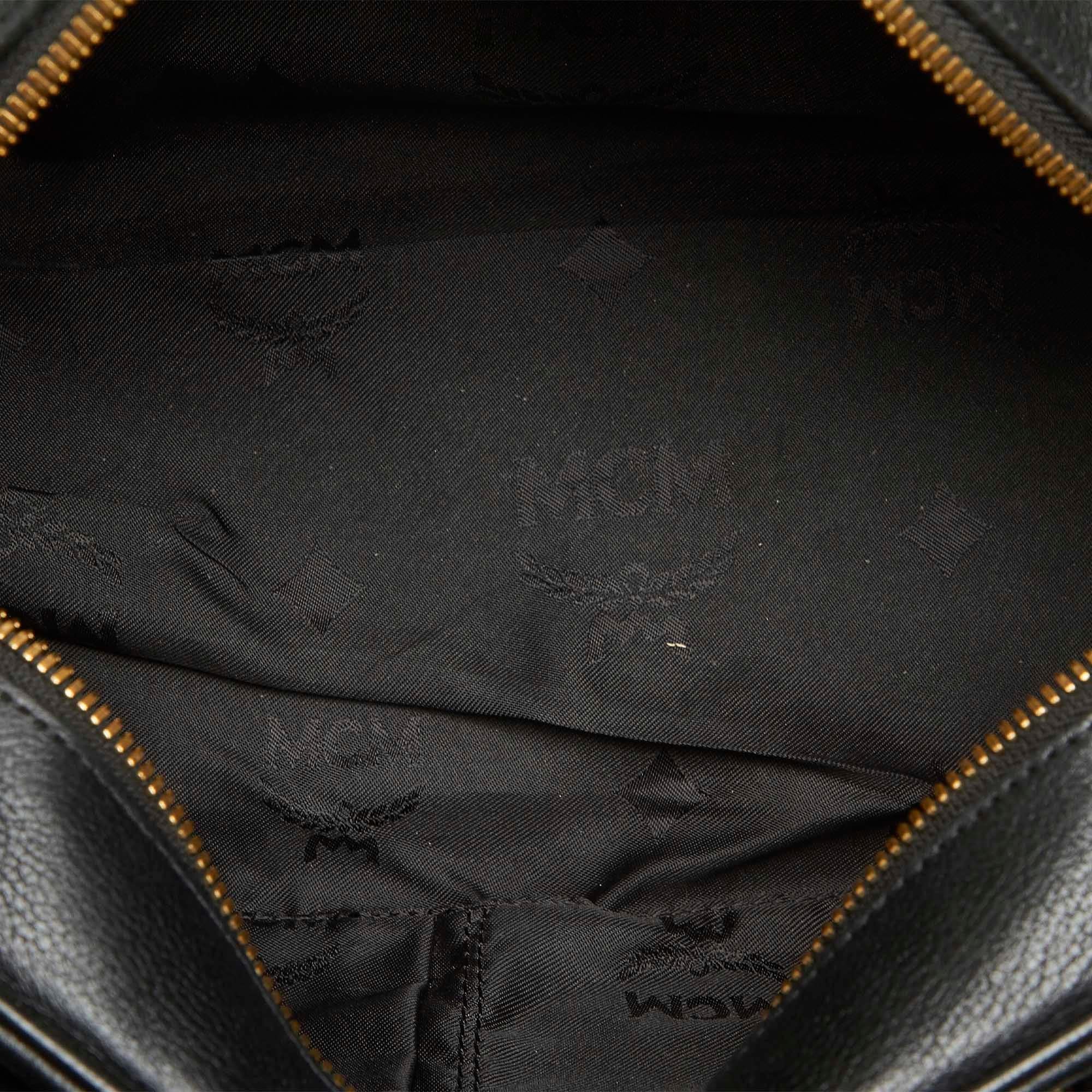 MCM Studded Leather Handbag (SHG-22327)