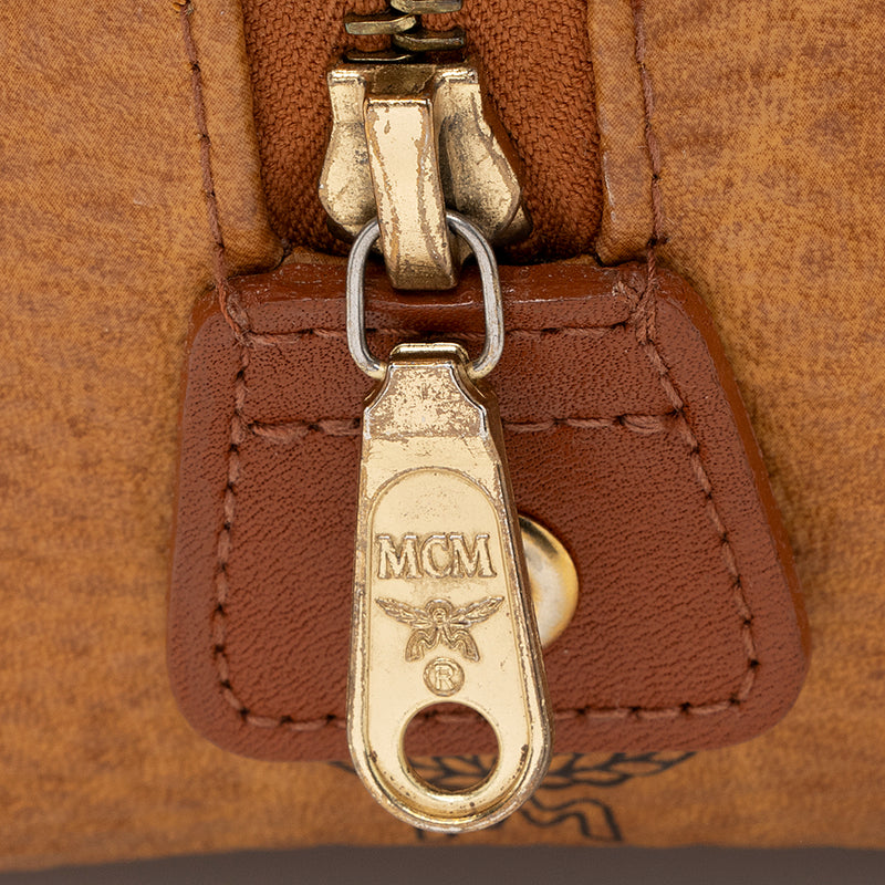 MCM Vintage Visetos Front Pocket Small Satchel (SHF-21037) – LuxeDH