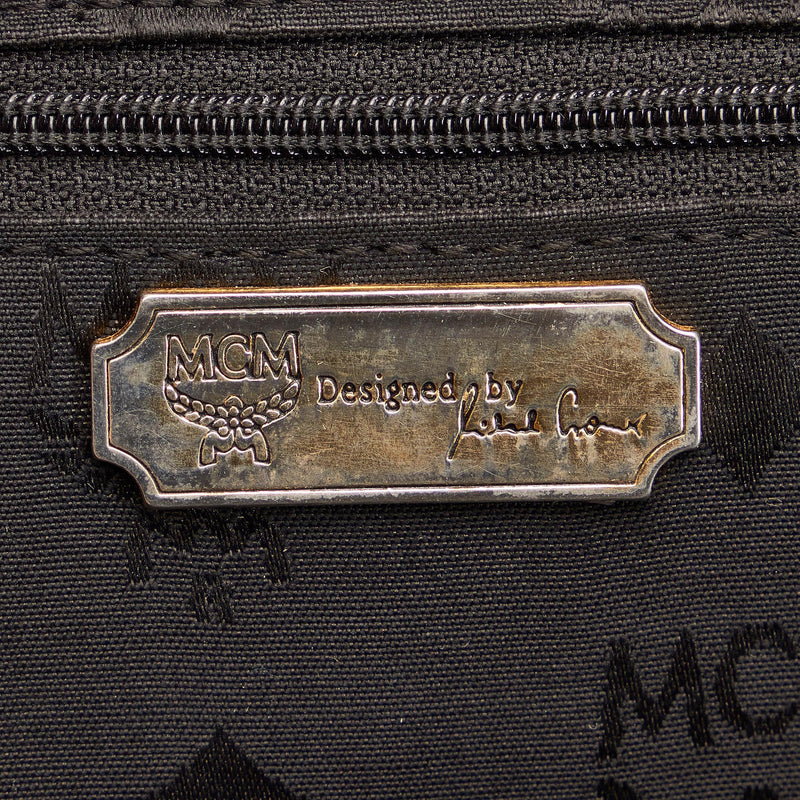 MCM Visetos Embossed Leather Handbag (SHG-27639)