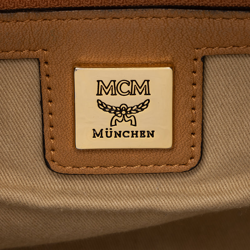 MCM Visetos Essential Drawstring Bucket Bag - FINAL SALE (SHF-23604) –  LuxeDH