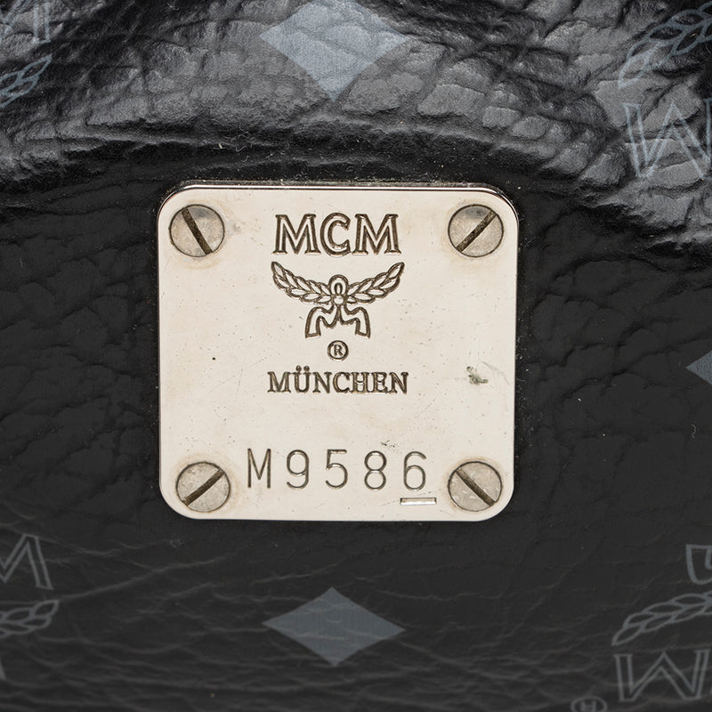 MCM Visetos Essential Drawstring Bucket Shoulder Bag - FINAL SALE (SHF-16527)