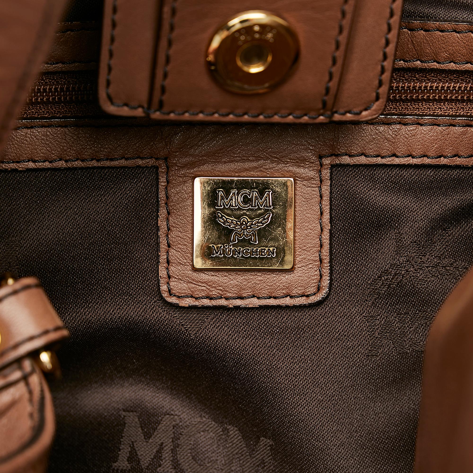 MCM Visetos Hobo Bag (SHG-36967)