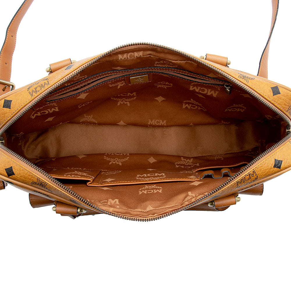 MCM Visetos Laptop Bag (SHF-17985)