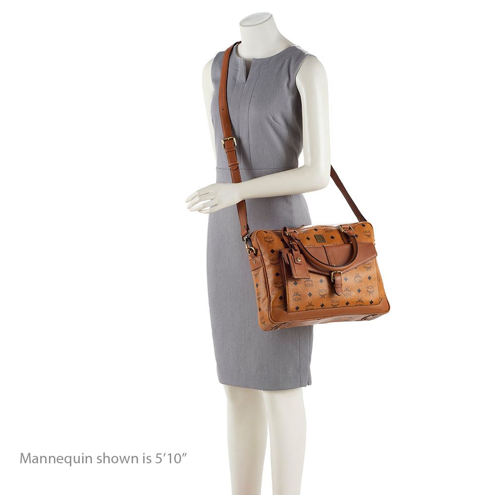 MCM Visetos Laptop Bag (SHF-17985)