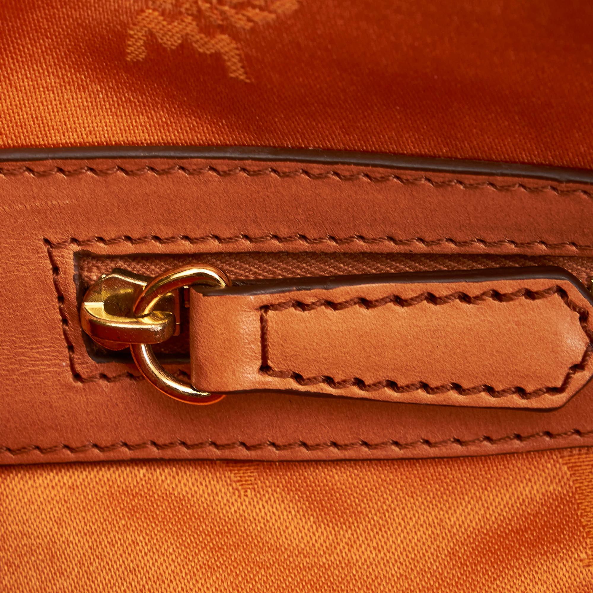 MCM Visetos Leather Boston (SHG-32279)