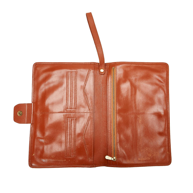 MCM Visetos Leather Clutch Bag (SHG-25087)