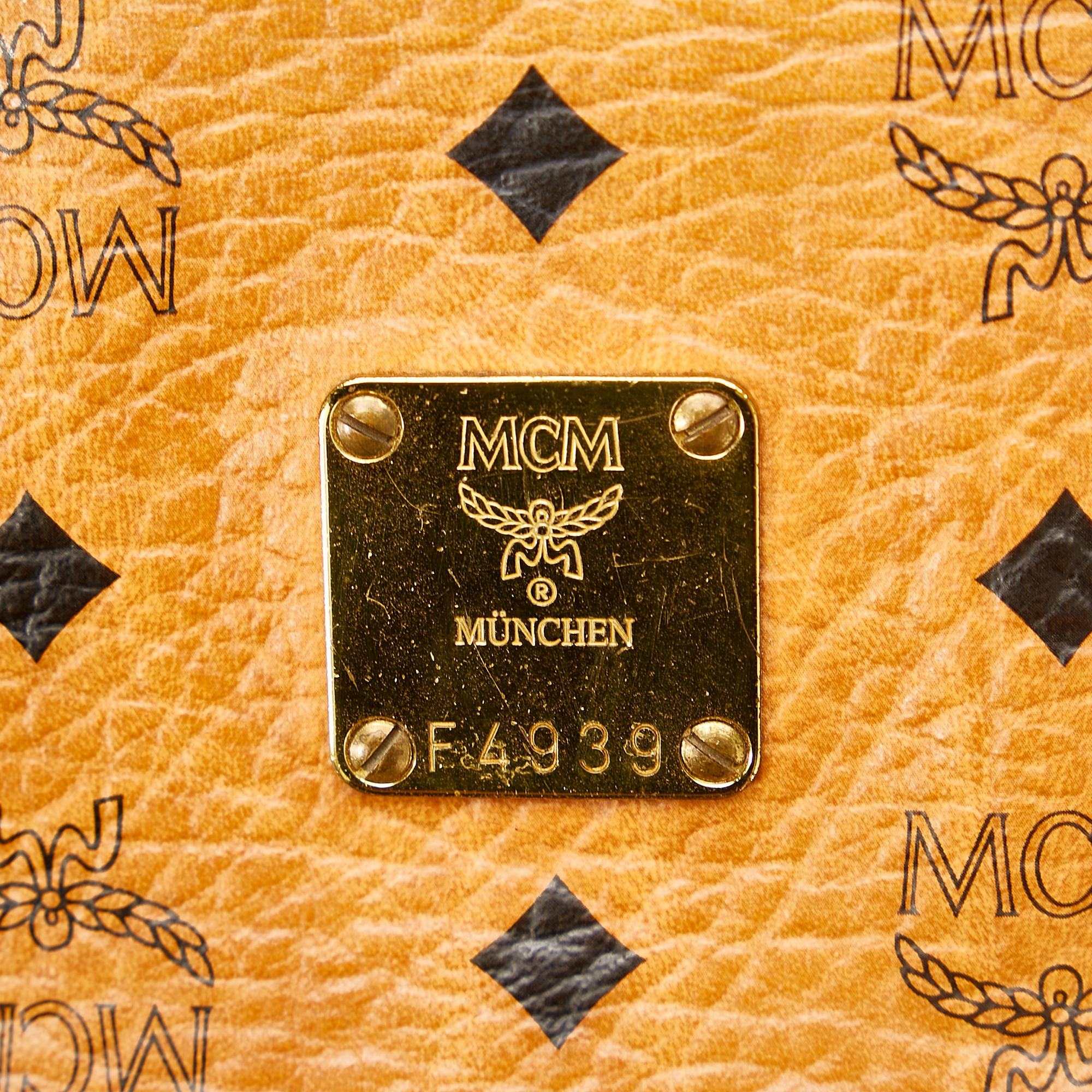 MCM Visetos Leather Clutch Bag (SHG-27525)