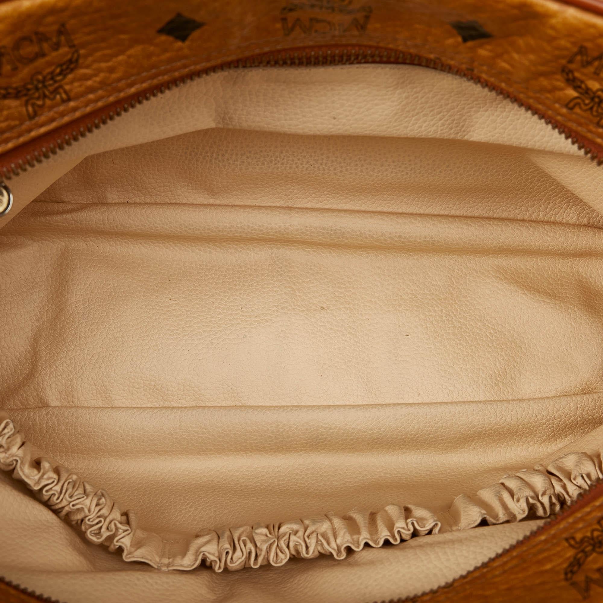 MCM Visetos Leather Clutch Bag (SHG-32575)