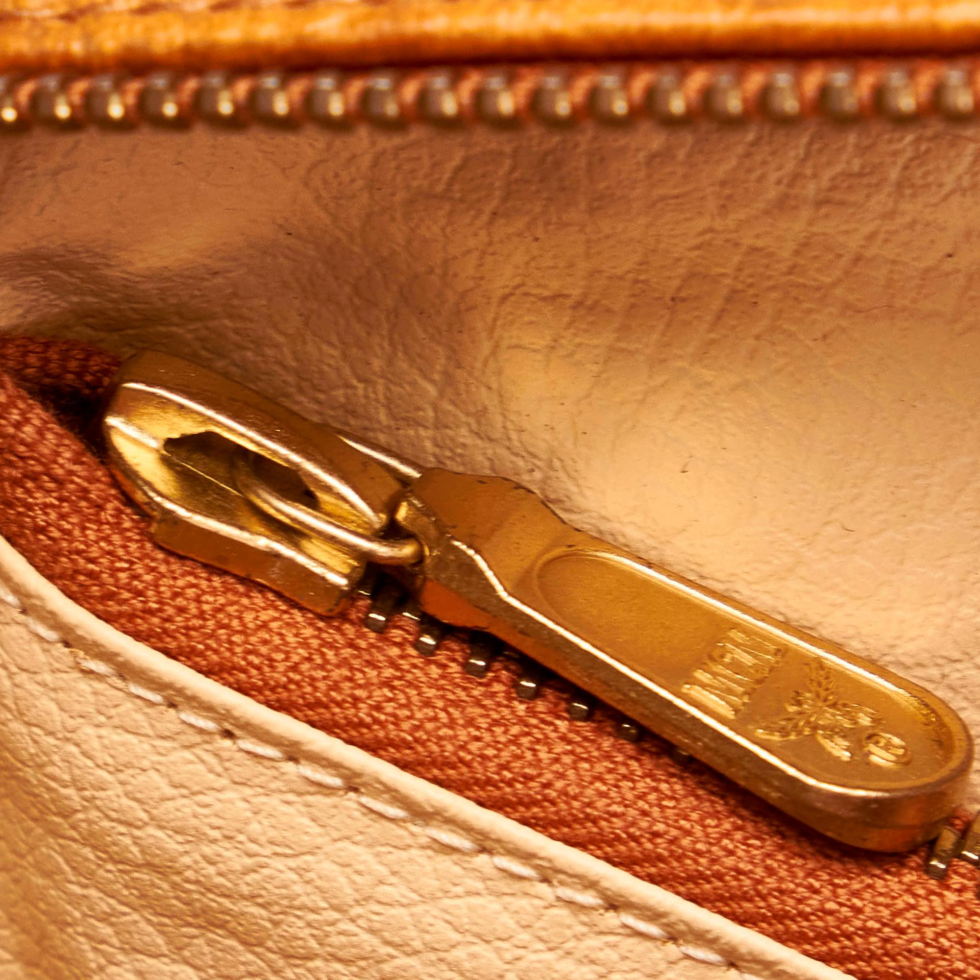 MCM Visetos Leather Clutch Bag (SHG-34668)