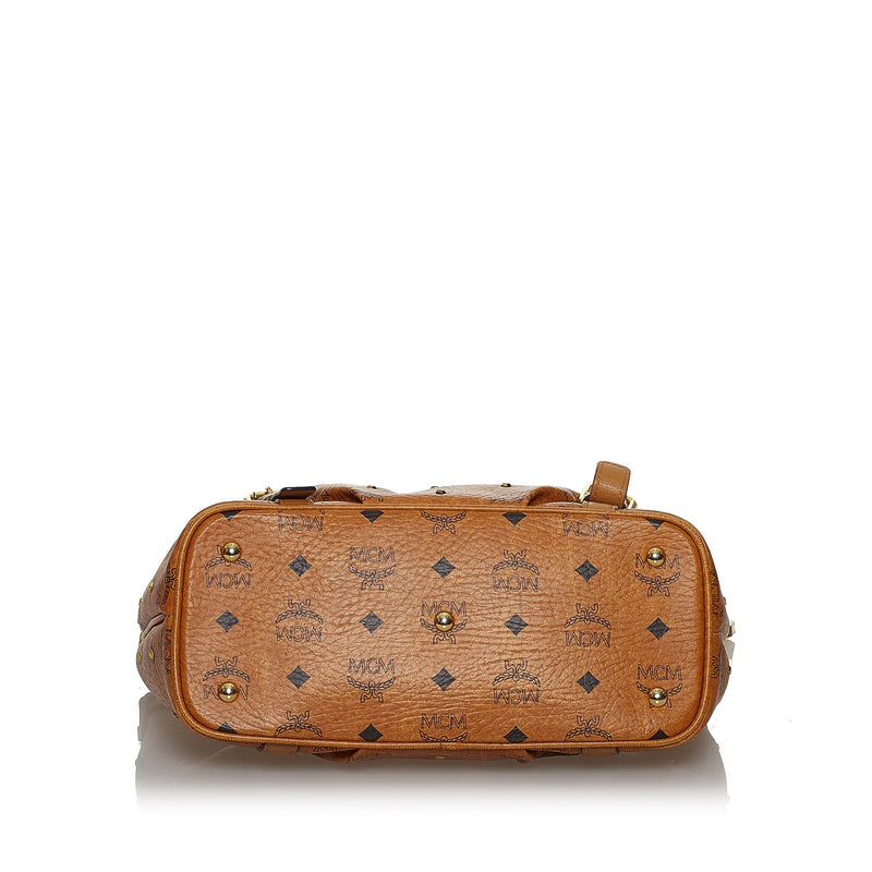 MCM Visetos Leather Handbag (SHG-29564)