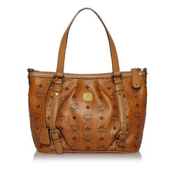 MCM Visetos Leather Handbag (SHG-29564)