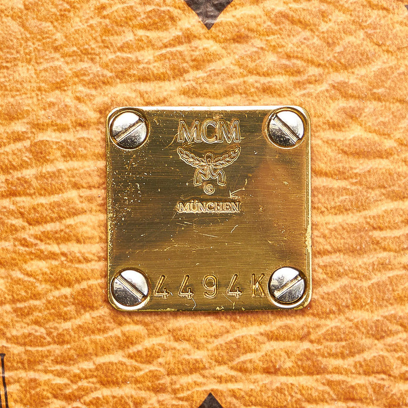 MCM Visetos Leather Handbag (SHG-29569)