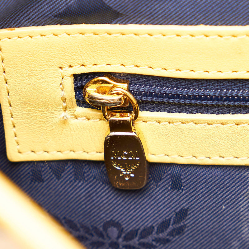 MCM Visetos Leather Handbag (SHG-29594)