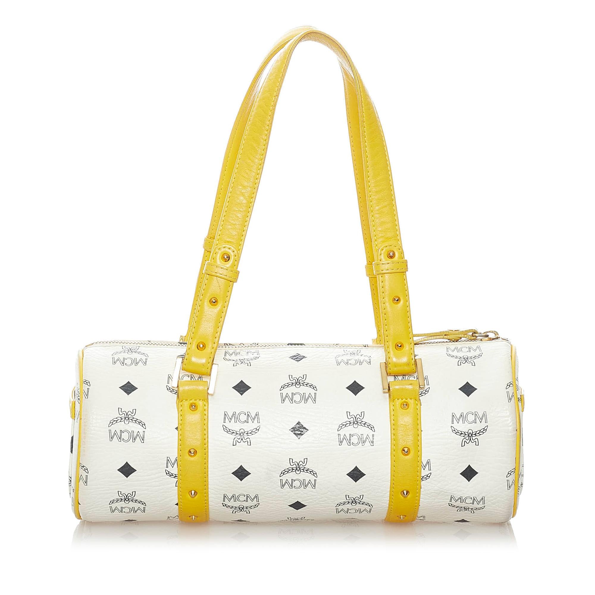 MCM Visetos Leather Handbag (SHG-32656)