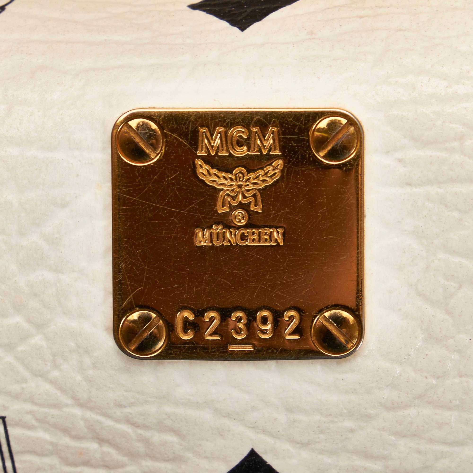 MCM Visetos Leather Handbag (SHG-32656)