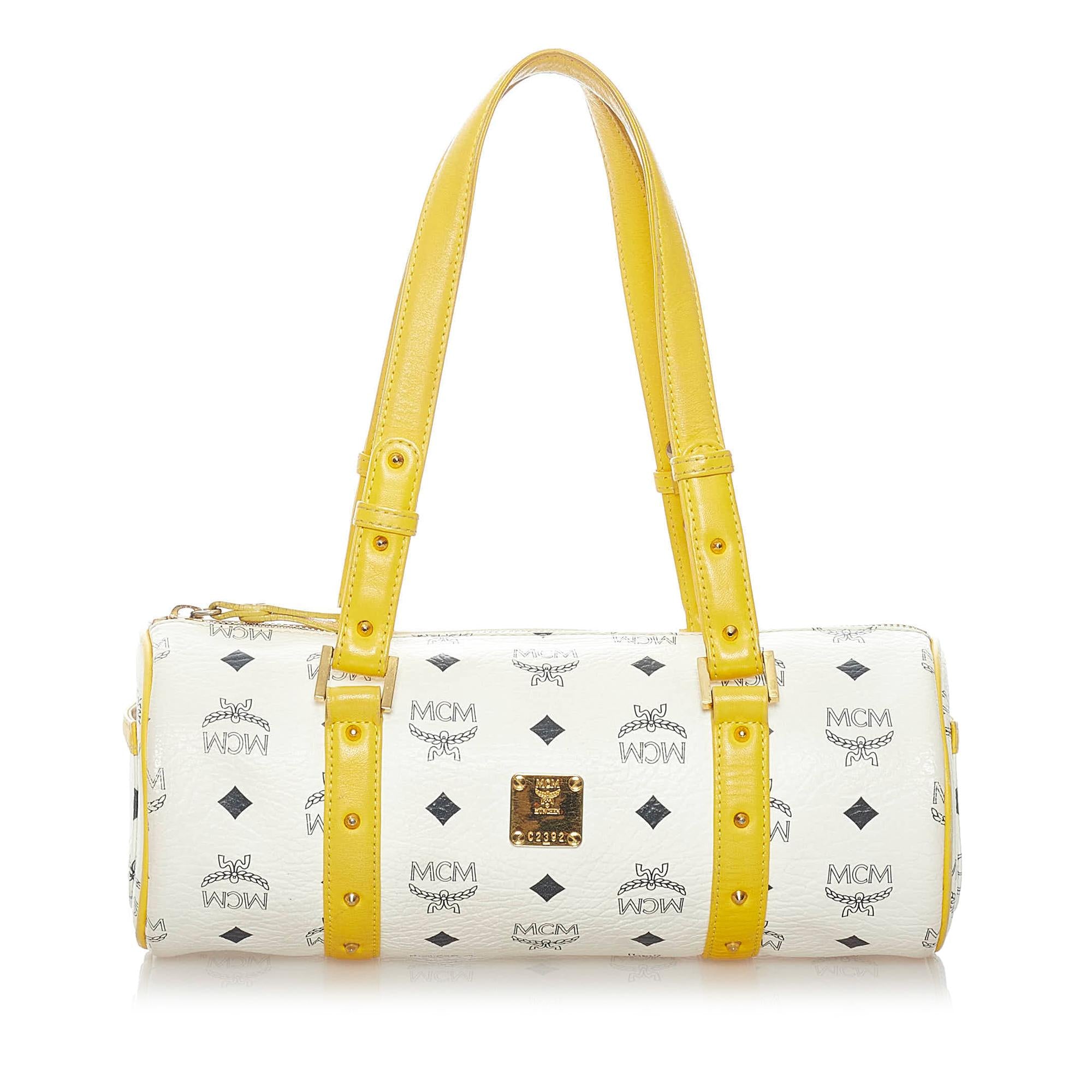 MCM Visetos Leather Handbag (SHG-32656)