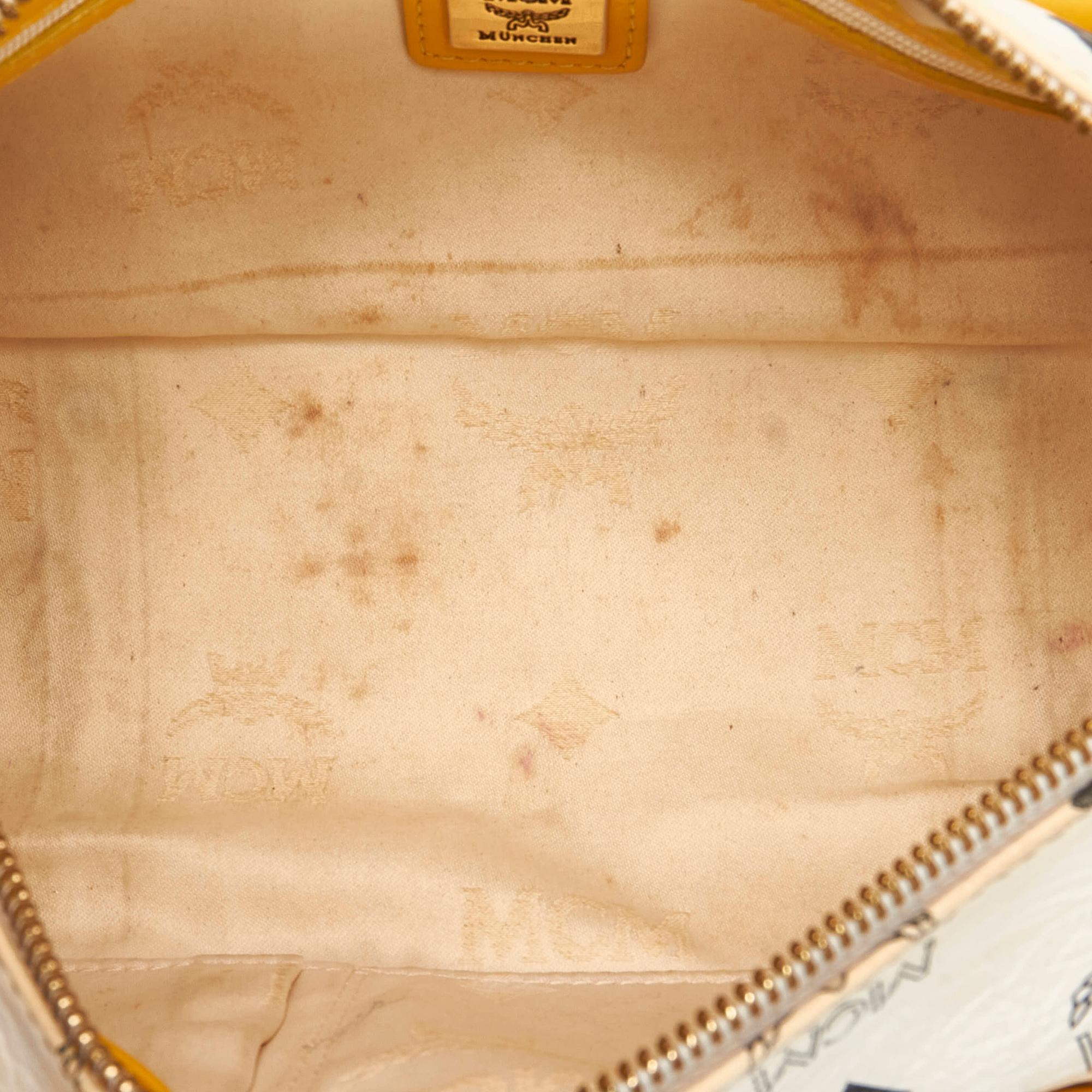 MCM Visetos Leather Handbag (SHG-32656)