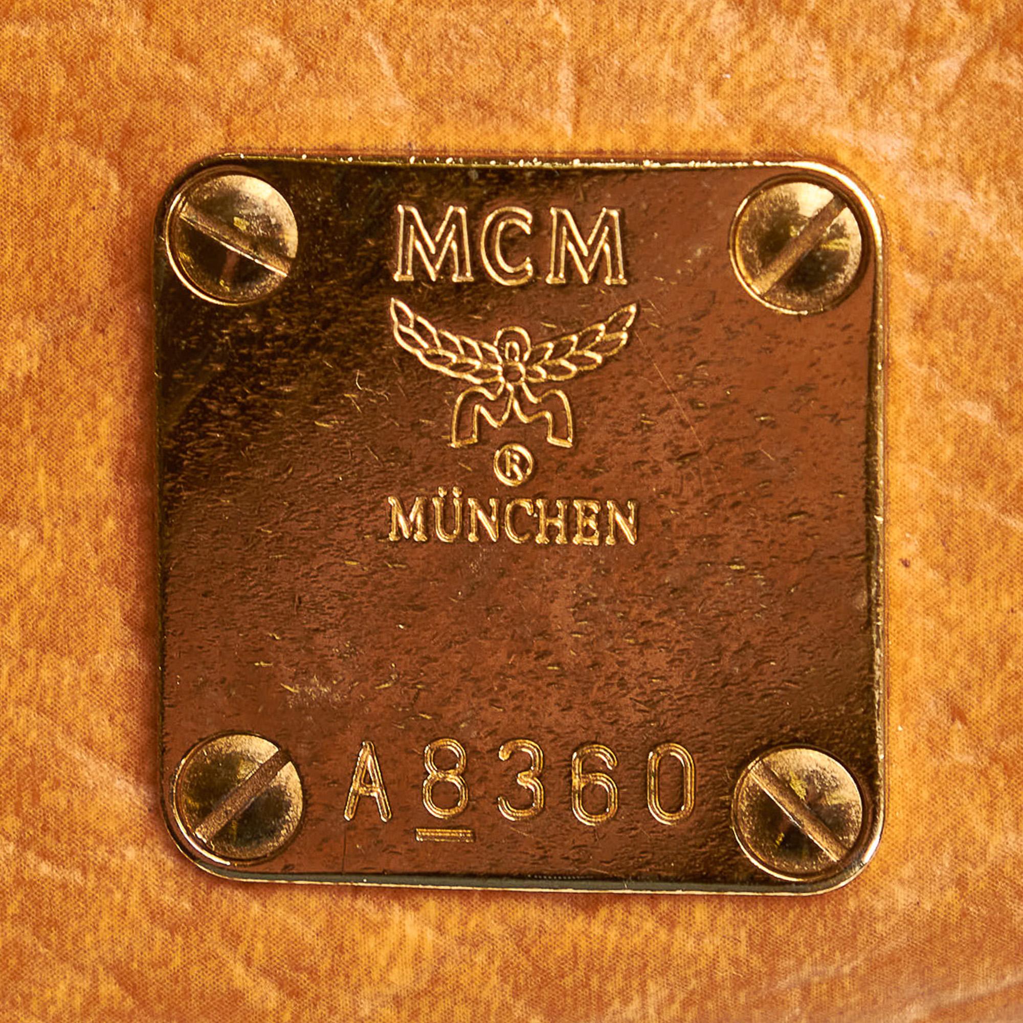 MCM Visetos Leather Handbag (SHG-33061)
