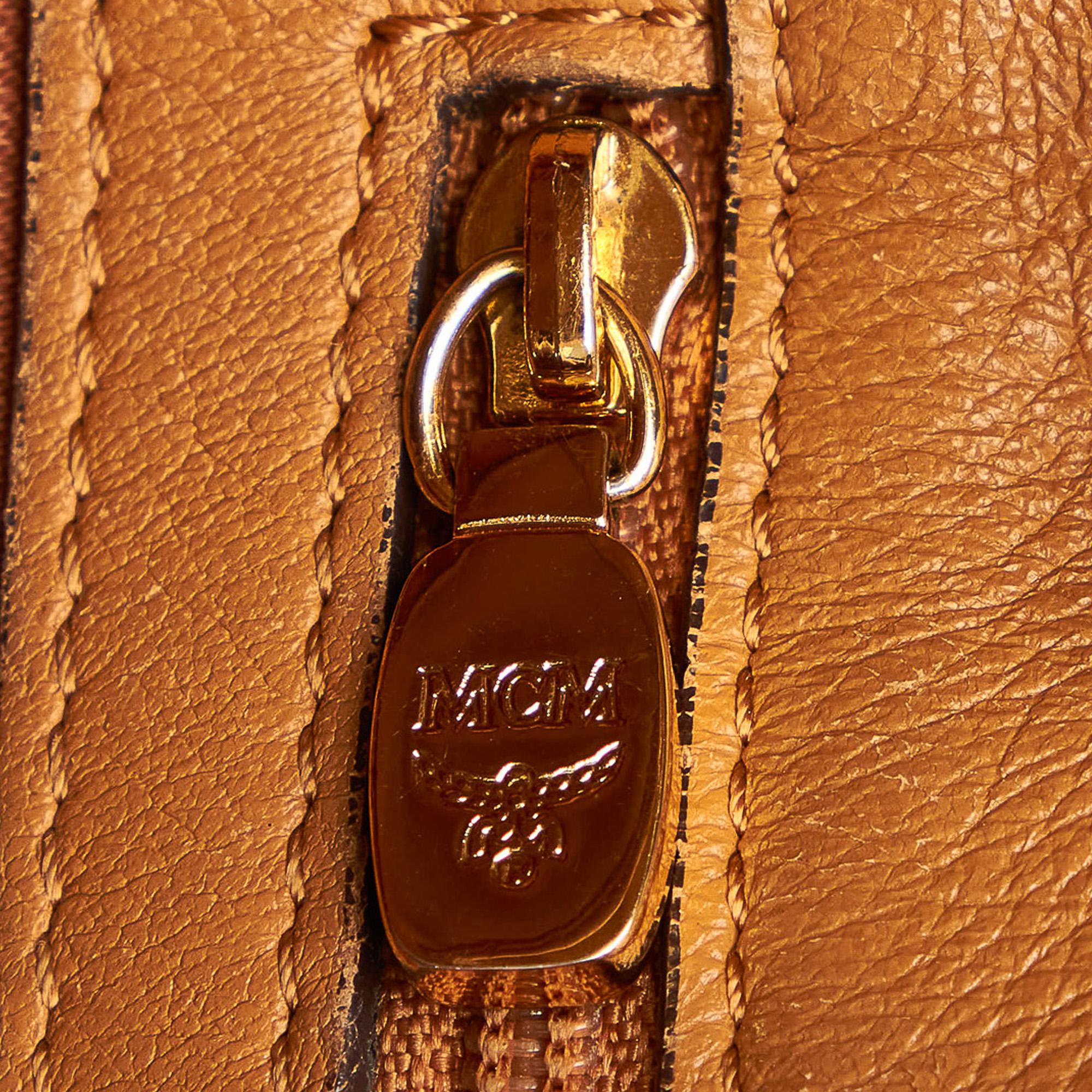 MCM Visetos Leather Handbag (SHG-33061)