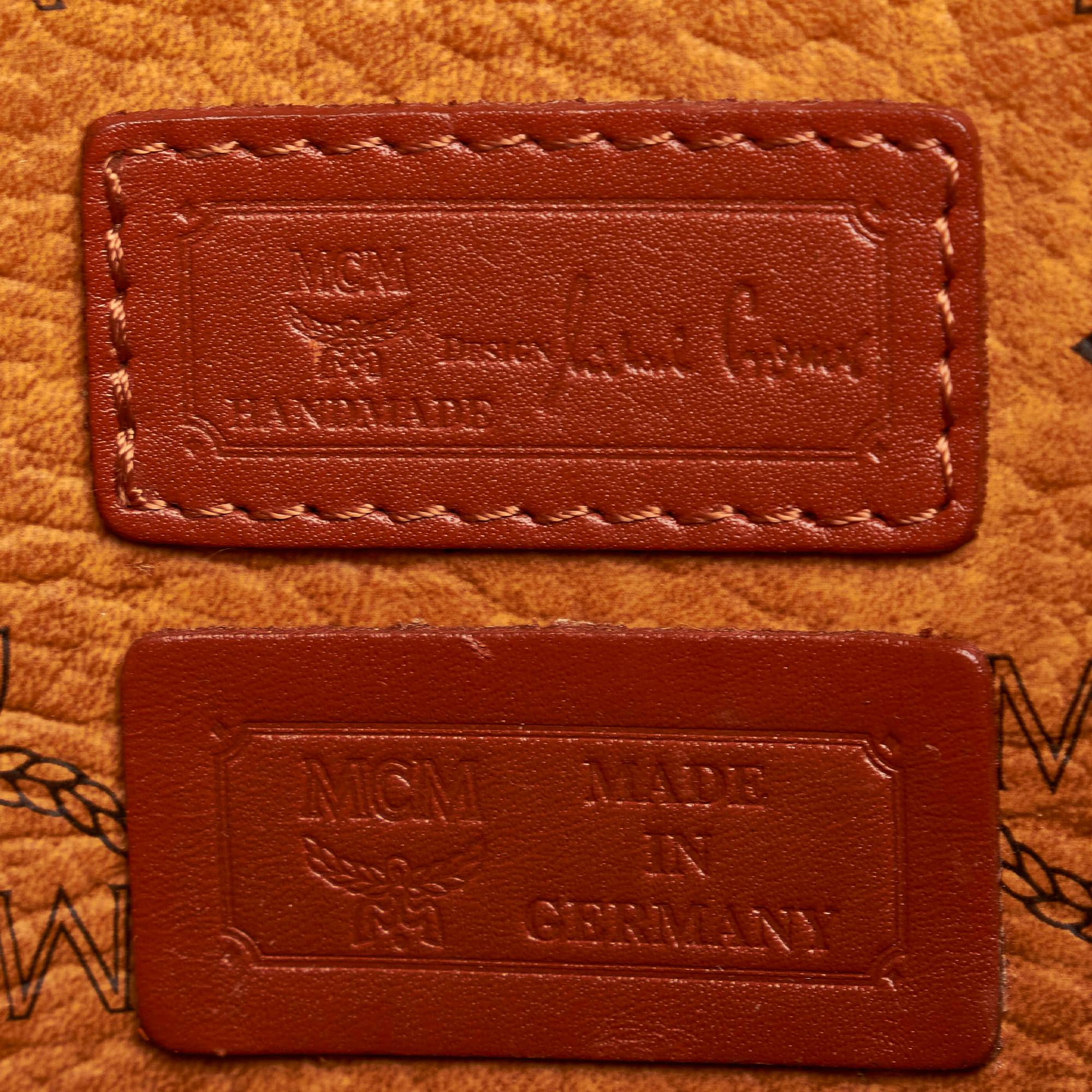 MCM Visetos Leather Shoulder Bag (SHG-29037)