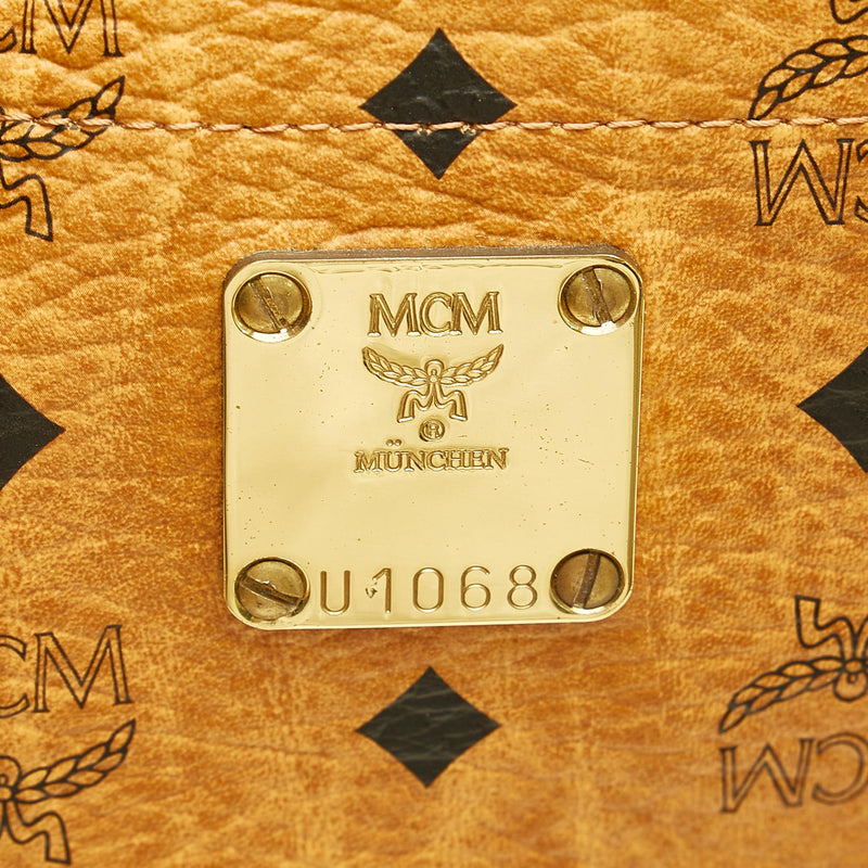 MCM Visetos Leather Tote Bag (SHG-27098)