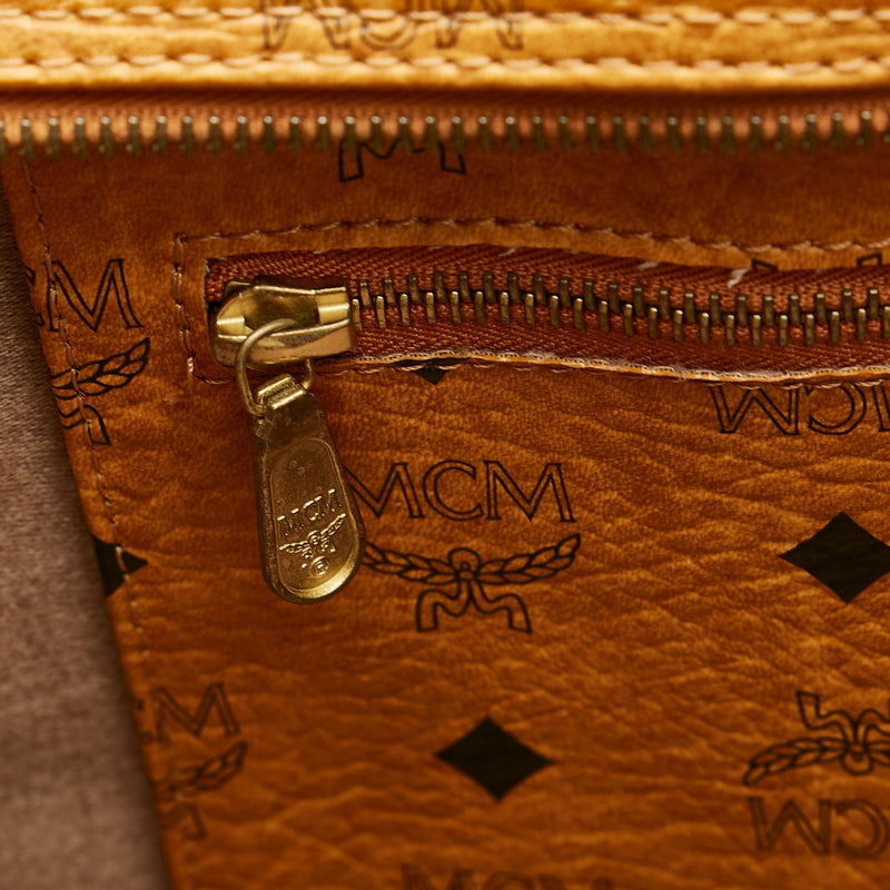 MCM Visetos Leather Tote Bag (SHG-27098)