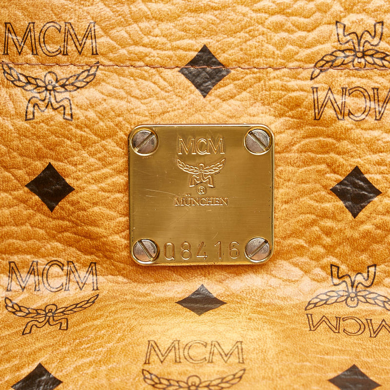 MCM Visetos Leather Tote Bag (SHG-27321)