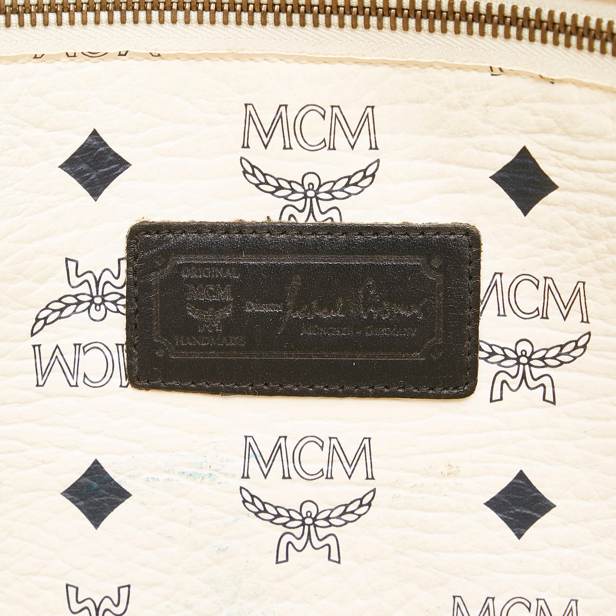 MCM Visetos Leather Tote Bag (SHG-30281)