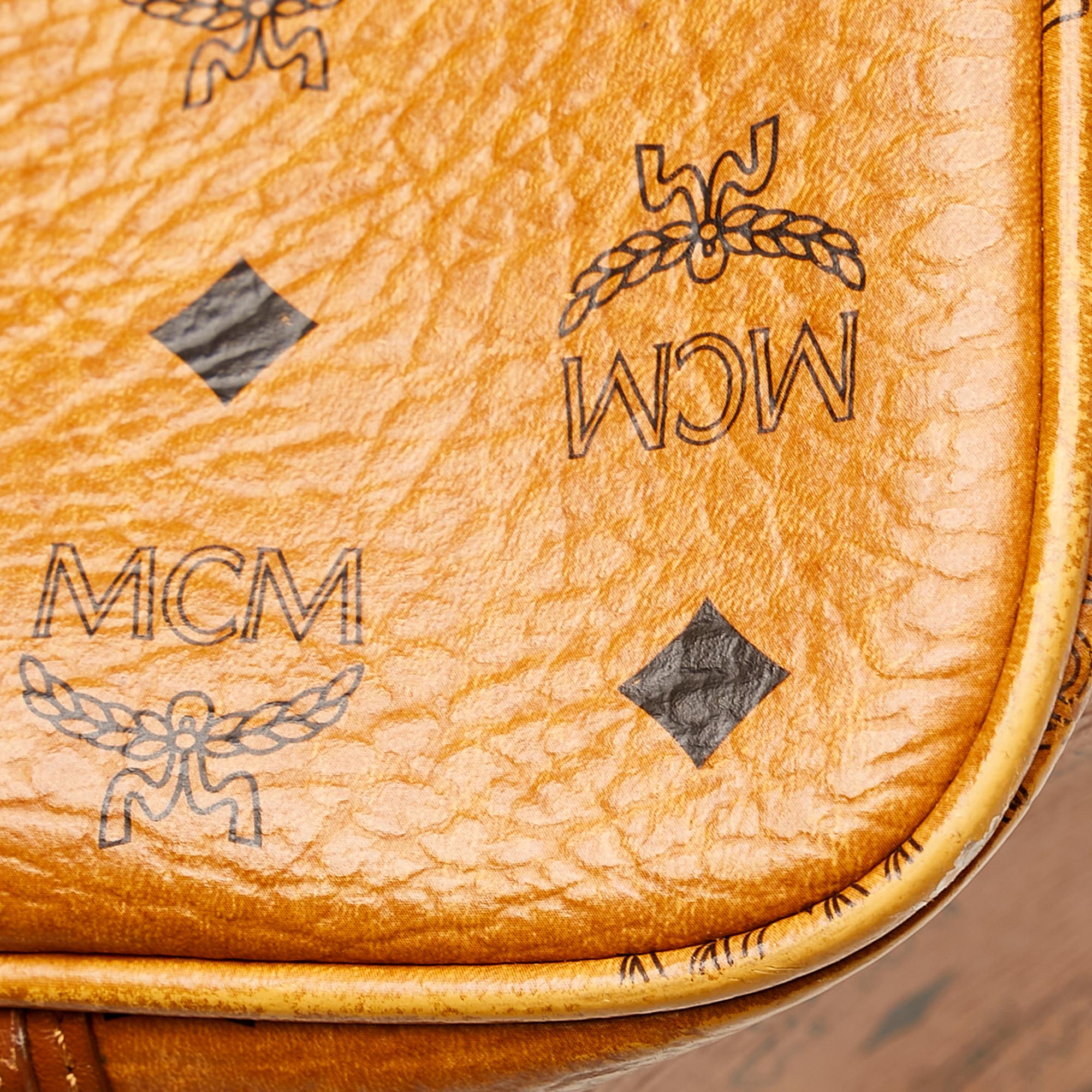 MCM Visetos Leather Tote Bag (SHG-31461)