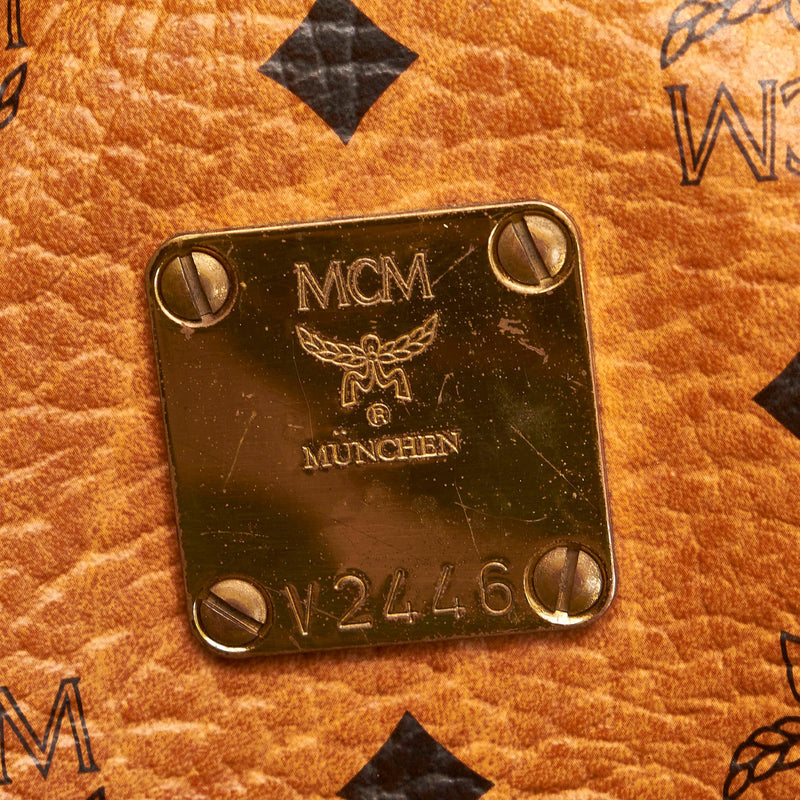 MCM Visetos Leather Tote Bag (SHG-32297)