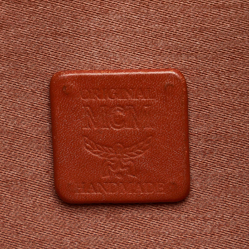 MCM Visetos Leather Tote Bag (SHG-32297)