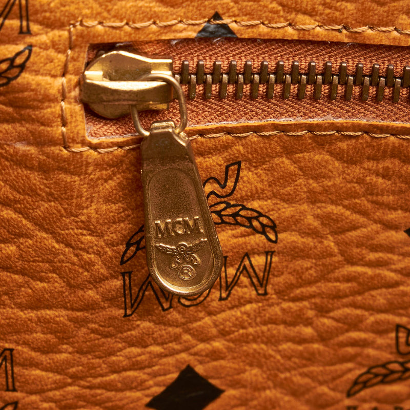 MCM Visetos Leather Tote Bag (SHG-32555)