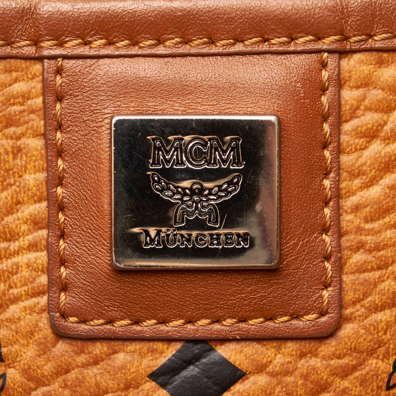 MCM Visetos Leather Tote Bag (SHG-32836)