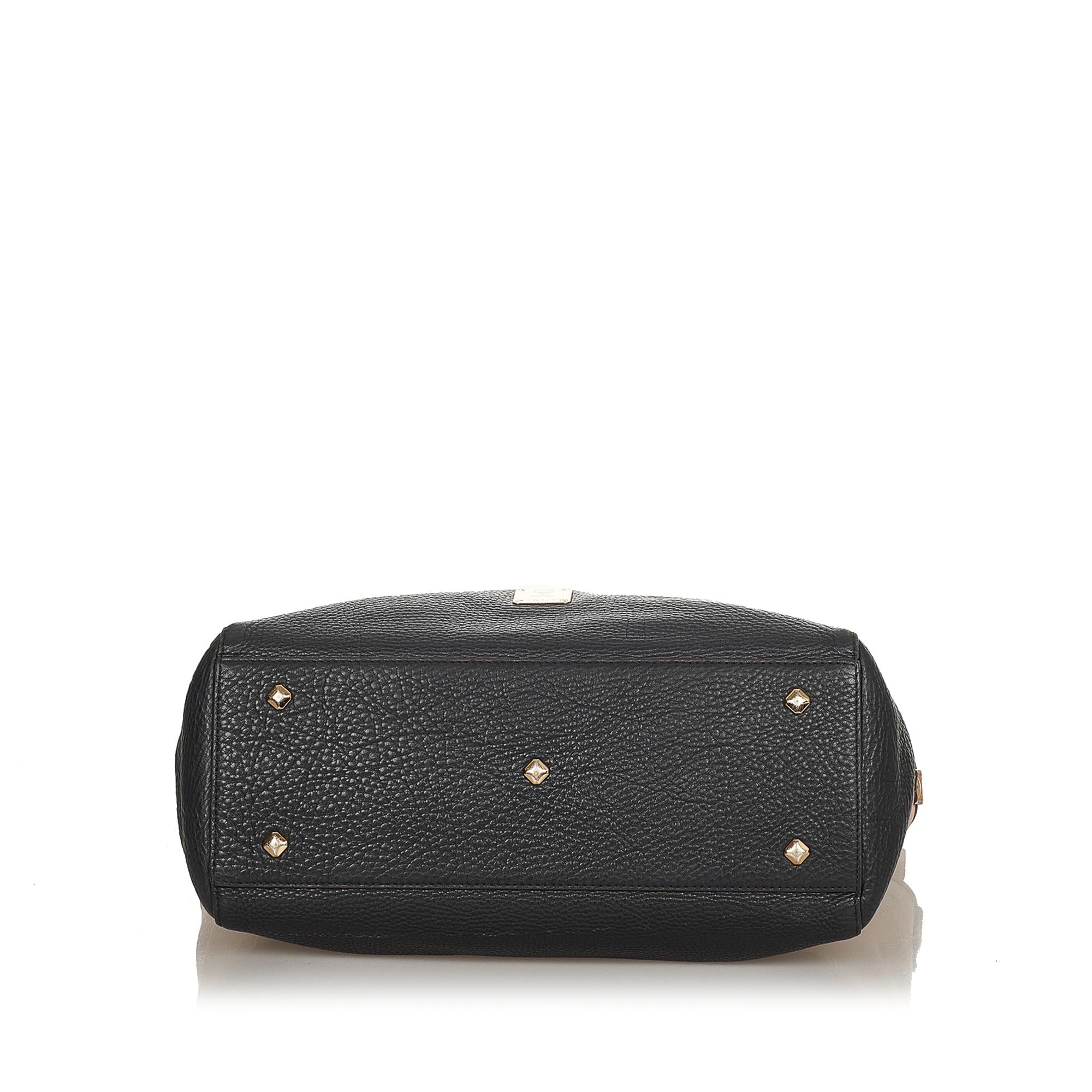 MCM Visetos Leather Tote Bag (SHG-36420)