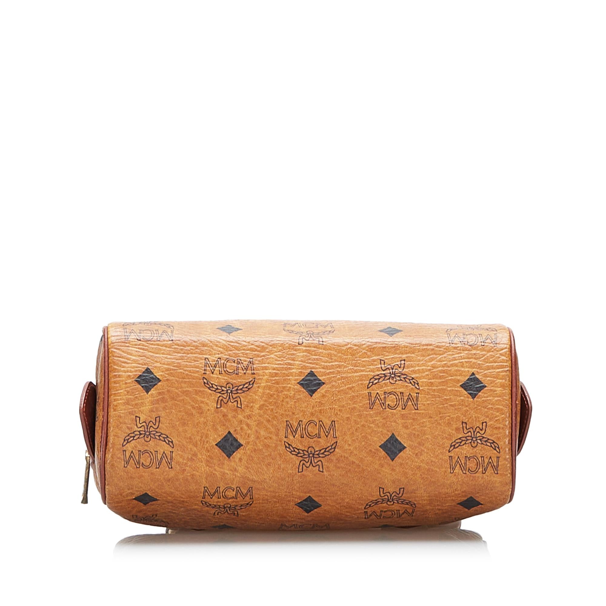 MCM Visetos Mini Satchel (SHG-V7kSVk)